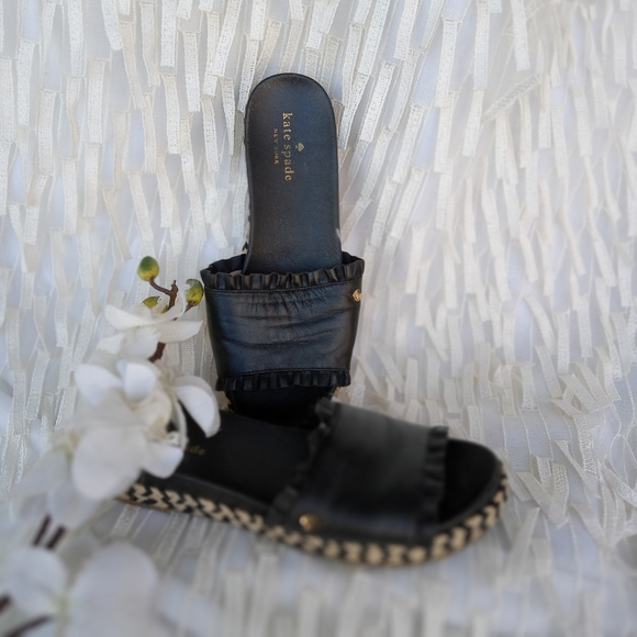 Kate Spade Zahara Leather Sandals - Picture 3 of 8